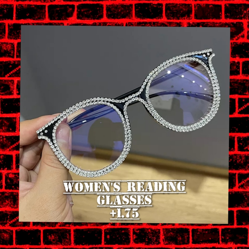 NEW/ WOMEN'S READING GLASSES +1.75